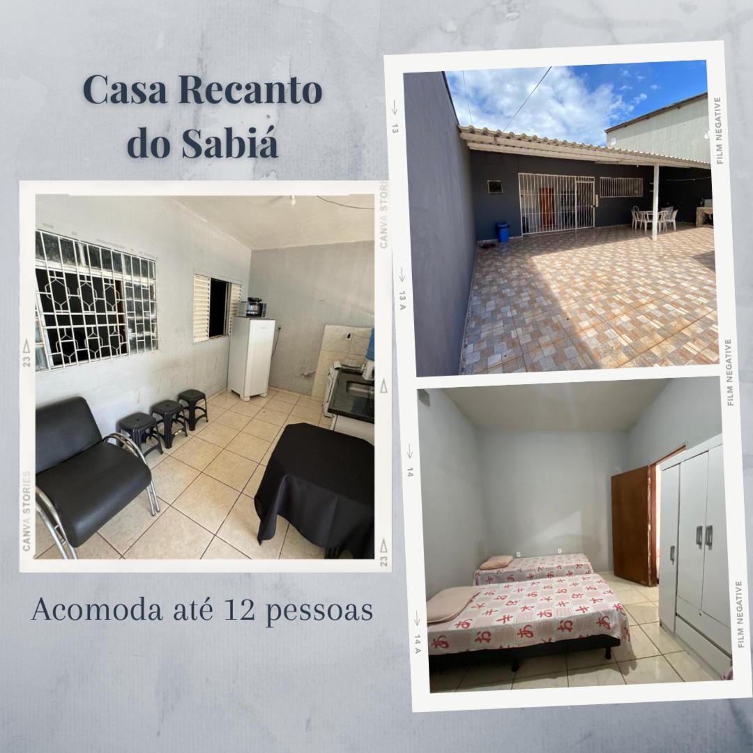 Casas De Temporadas - Hotel Recanto Do Sossego Уберландия Экстерьер фото