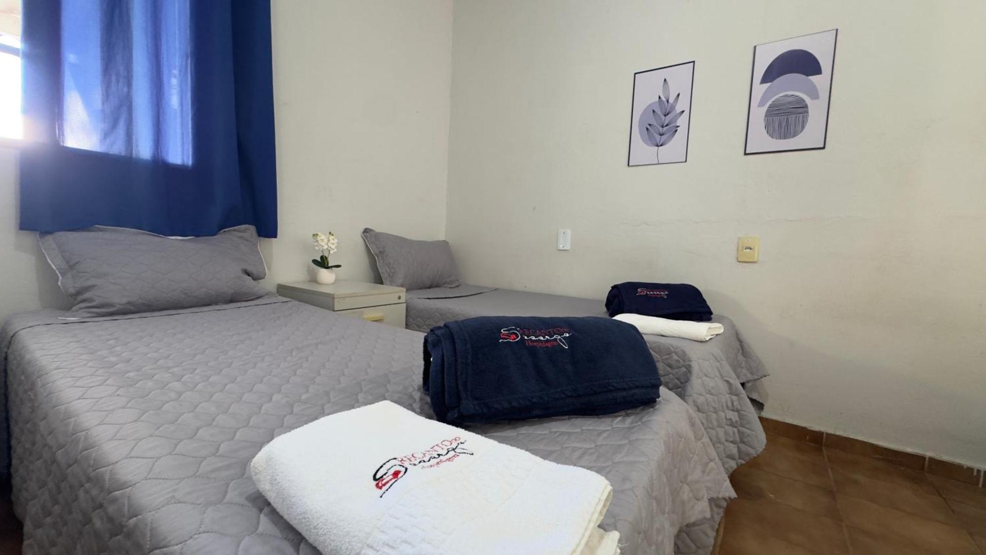 Casas De Temporadas - Hotel Recanto Do Sossego Уберландия Номер фото